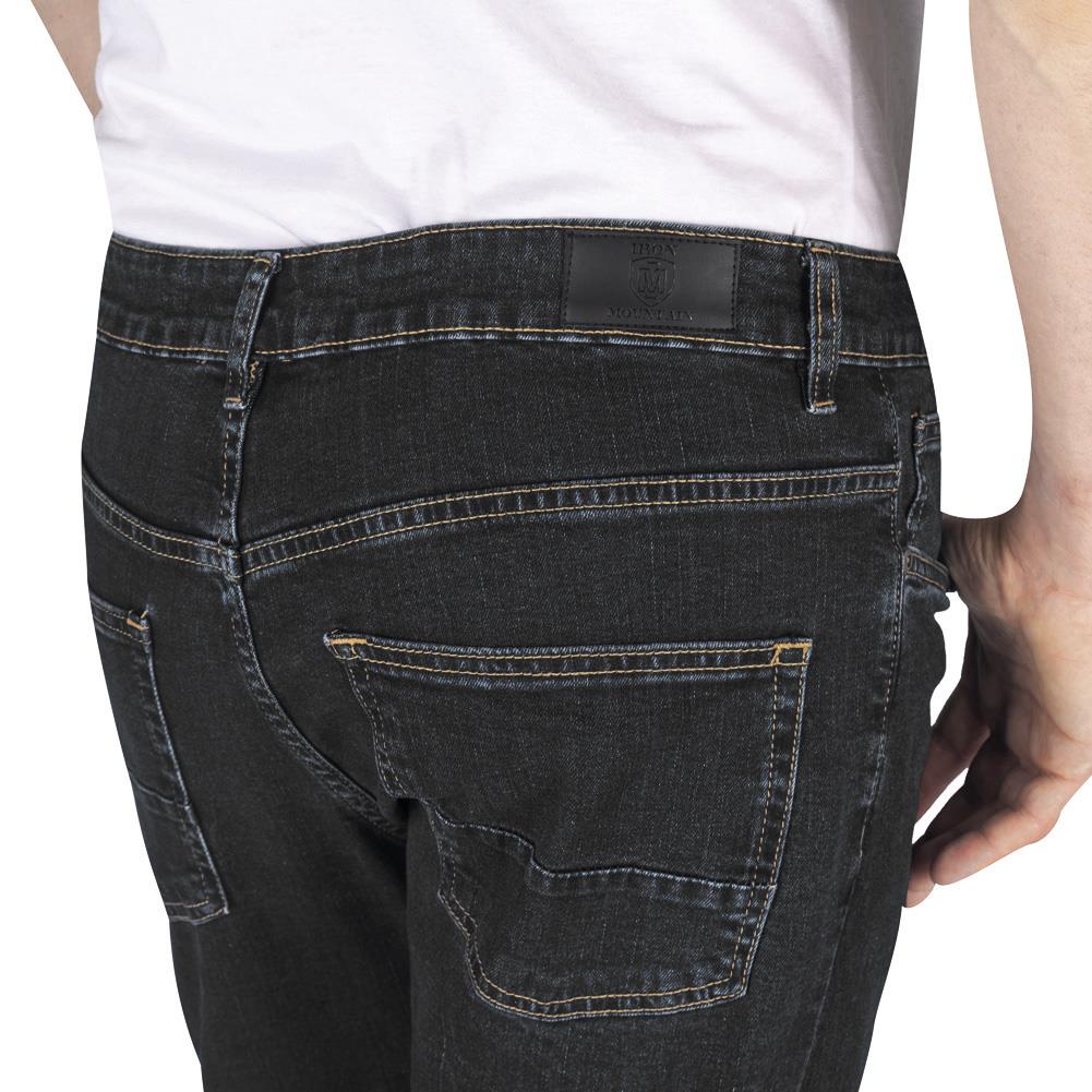 Straight Leg Stretch Denim Jeans